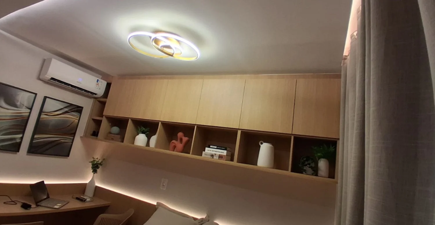 Iluminação e elétrica residencial de alto padrão